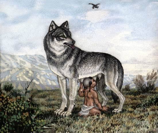 Wolf and child